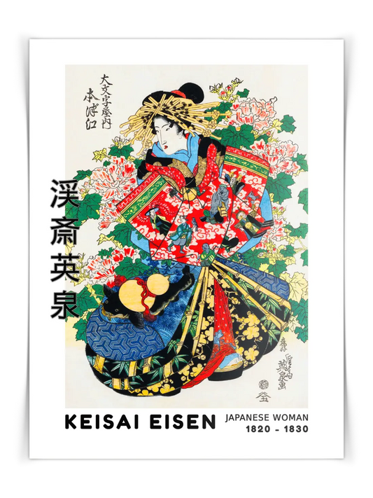 Keisai Eisen - Japanische Frau Nr. 2