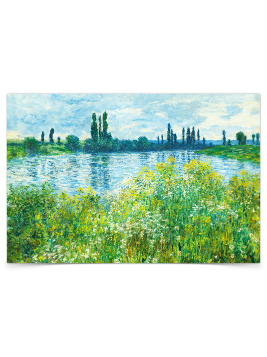 Claude Monet - Banks of the Seine Querformat