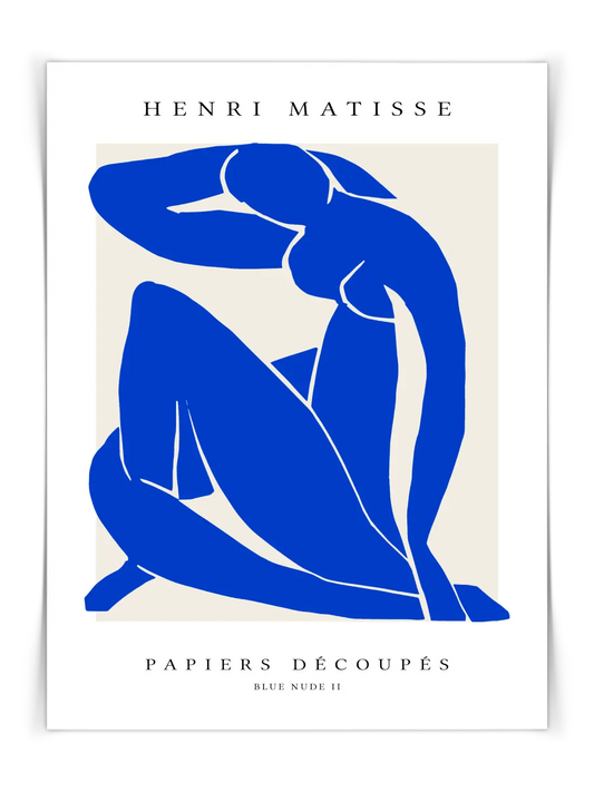 Blue Nude 2 Poster - Matisse