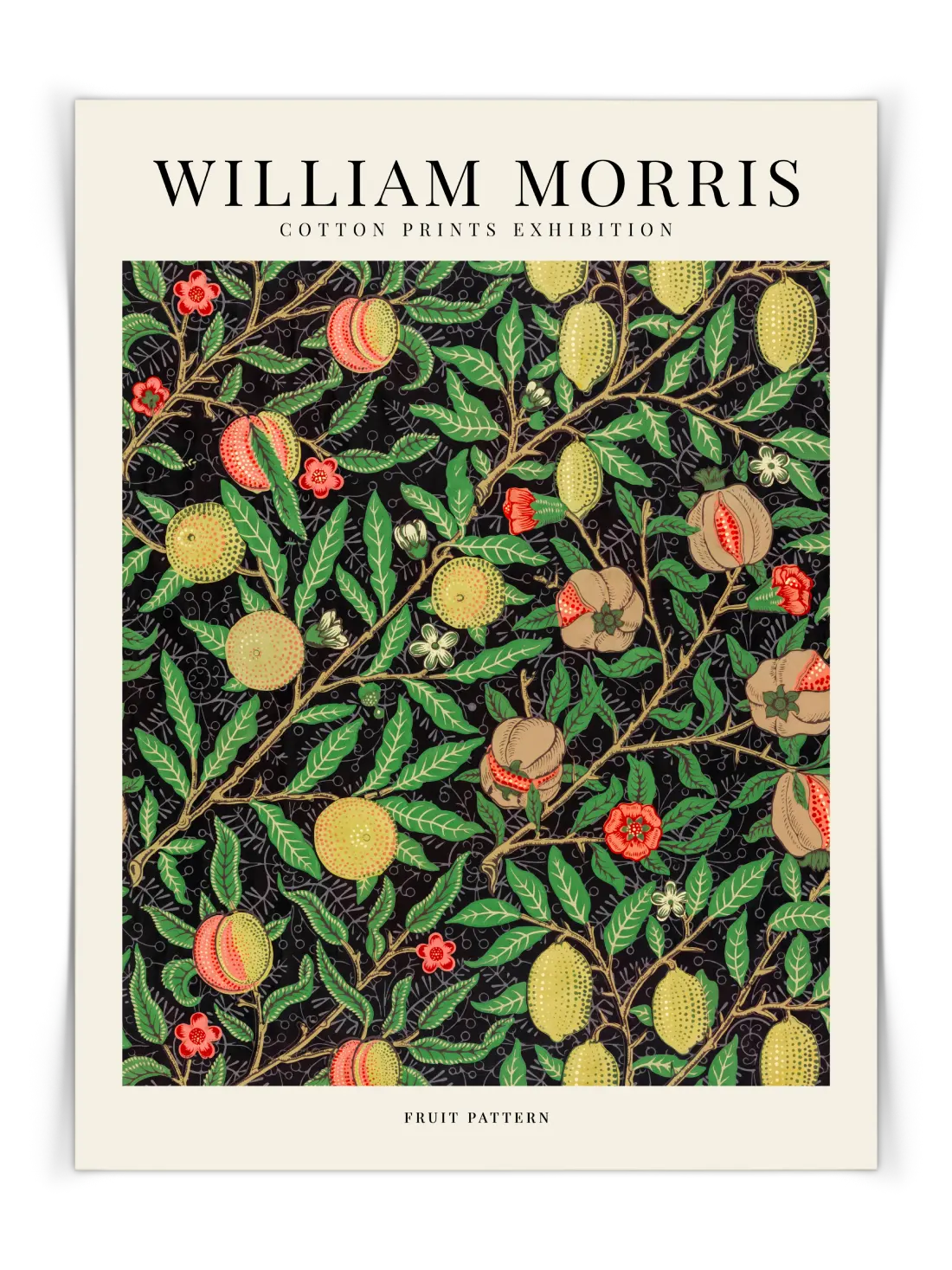 william-morris-fruit-pattern-poster