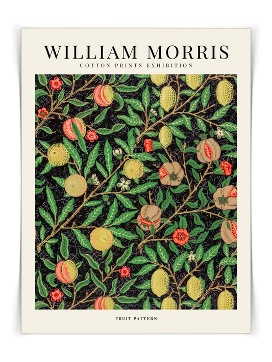 William Morris - Fruit Pattern Poster