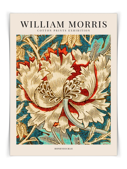William Morris - Honeysuckle Poster