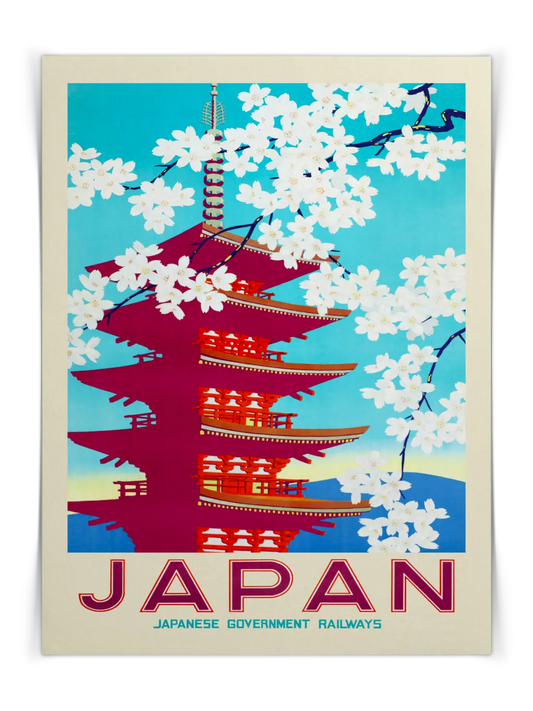 Japan Railways Poster