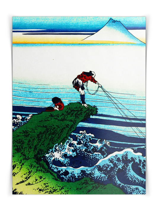 Katsushika Hokusai - Kajikazawa in Kai Province Poster