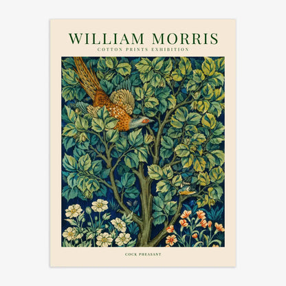 William Morris - Cock Pheasant Poster