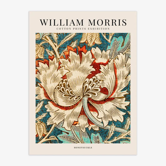 William Morris - Honeysuckle Poster