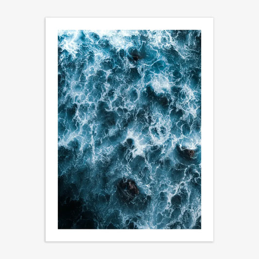 Blaues Meer Poster