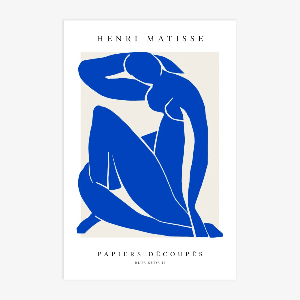 Blue Nude 2 Poster - Matisse