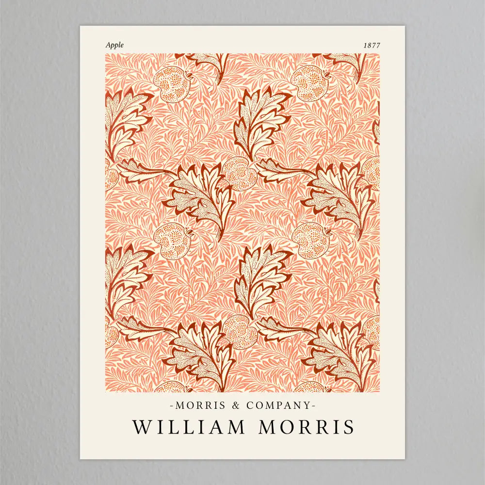 William Morris - Apple Poster