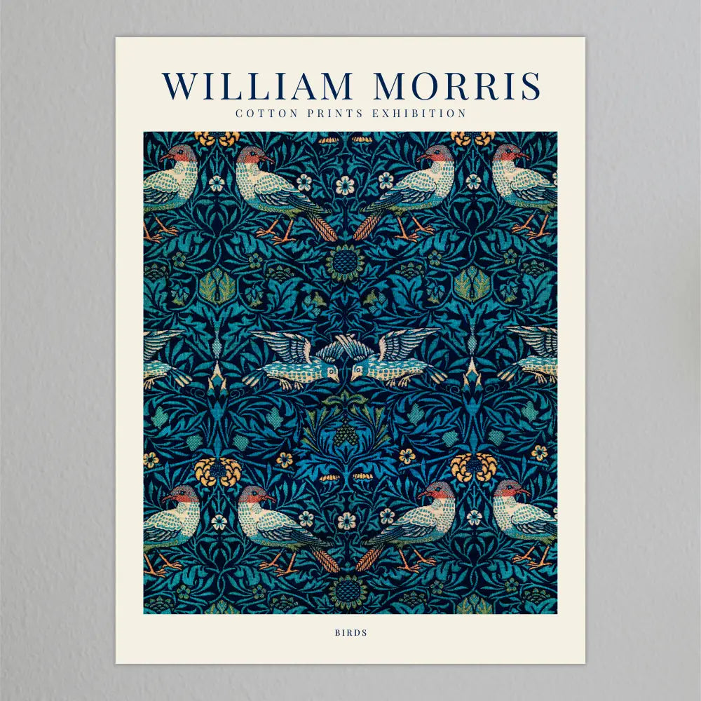 William Morris - Birds Poster