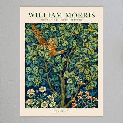 William Morris - Cock Pheasant Poster