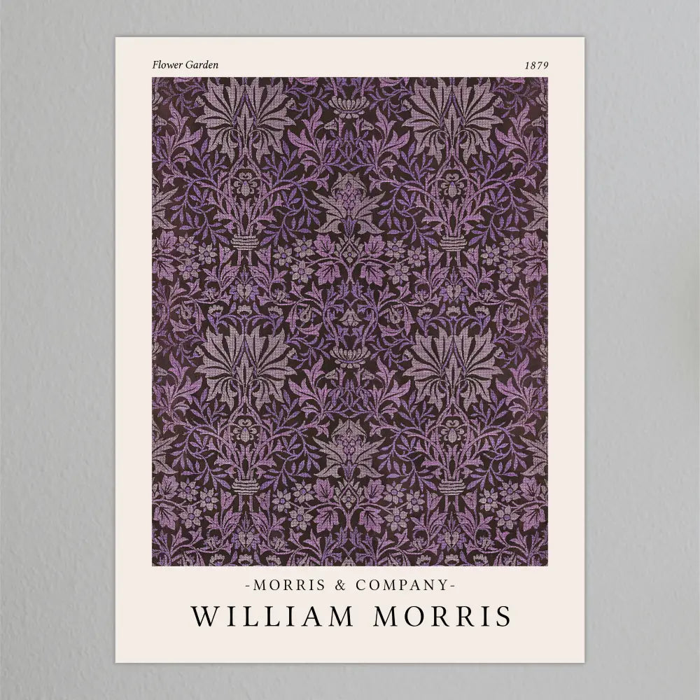 William Morris - Flower and Garden Poster