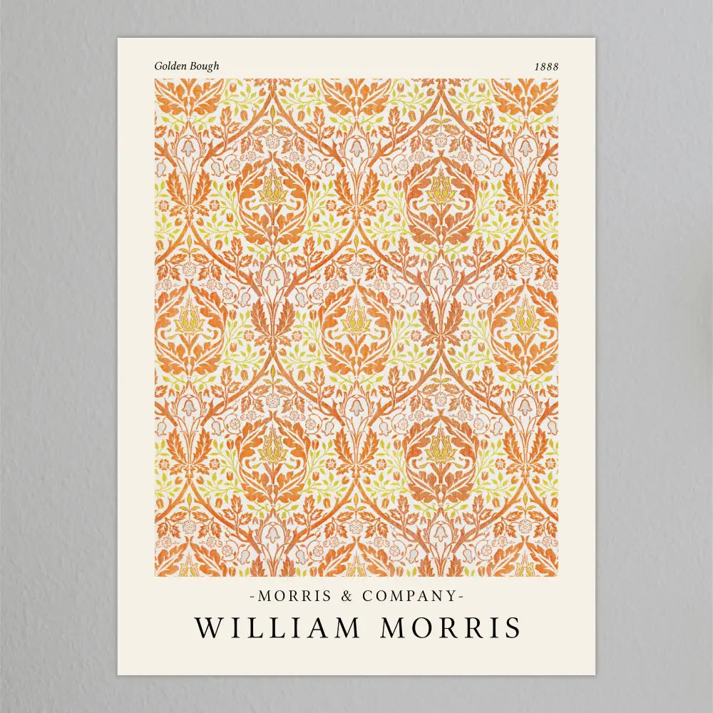 William Morris - Golden Bough Poster