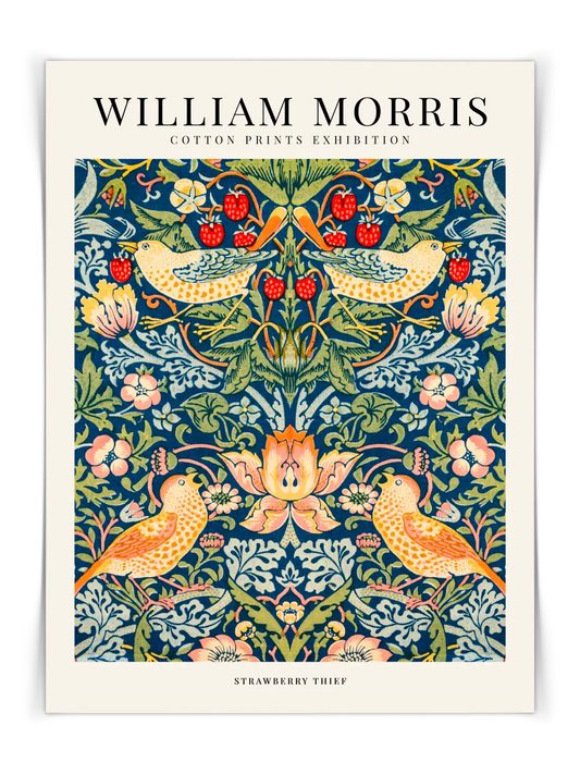 William Morris - Strawberry Thief Poster