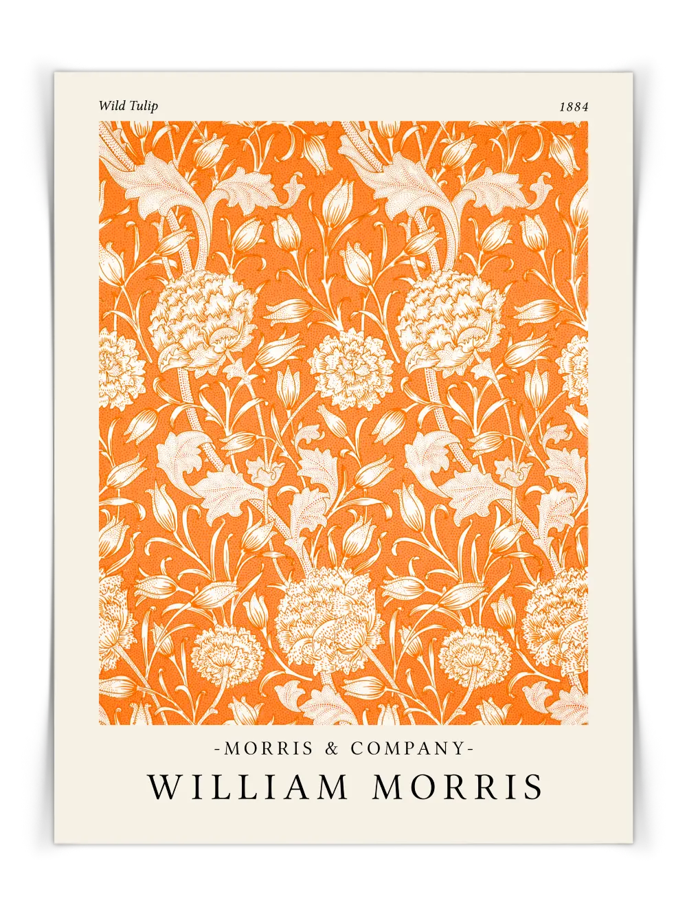william-morris-wild-tulip-poster