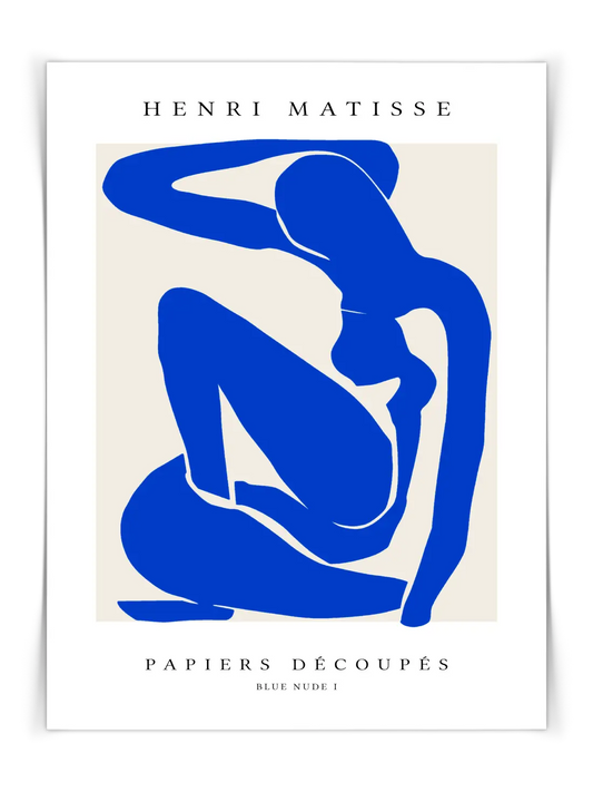 Blue Nude 1 Poster - Matisse