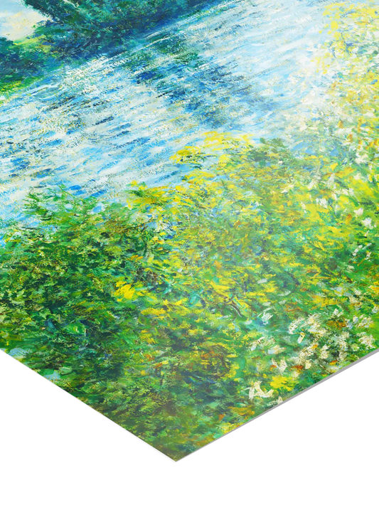 Claude Monet - Banks of the Seine Querformat