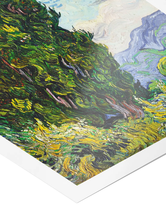 Vincent van Gogh - Cypresses Poster