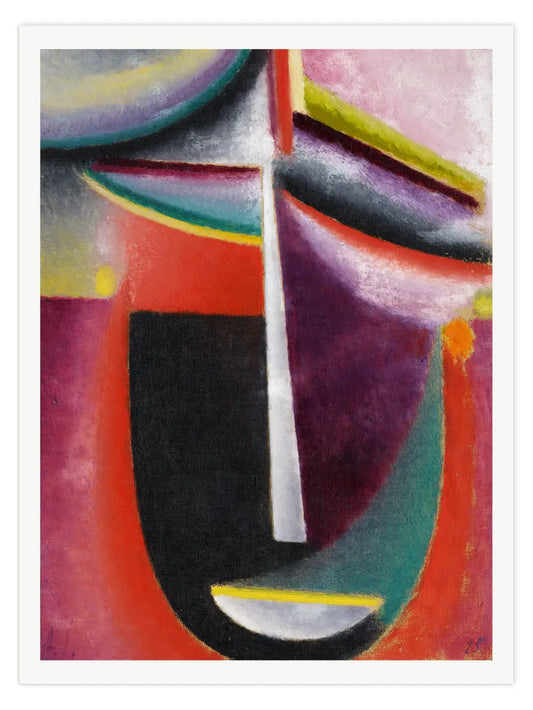 Alexej von Jawlensky - Abstrakter Kopf Nr. 3 Poster