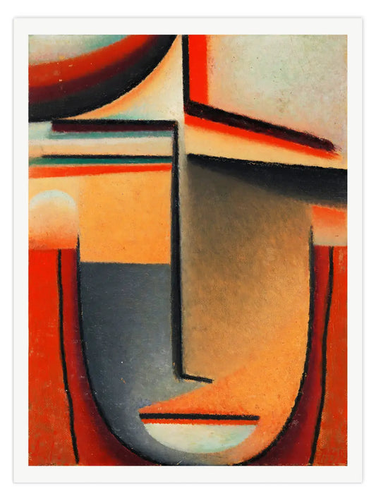Alexej von Jawlensky - Abstrakter Kopf Nr. 2 Poster