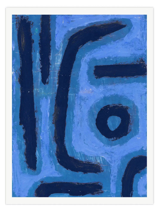 Paul Klee - Akkord für ein Blumentheater Poster