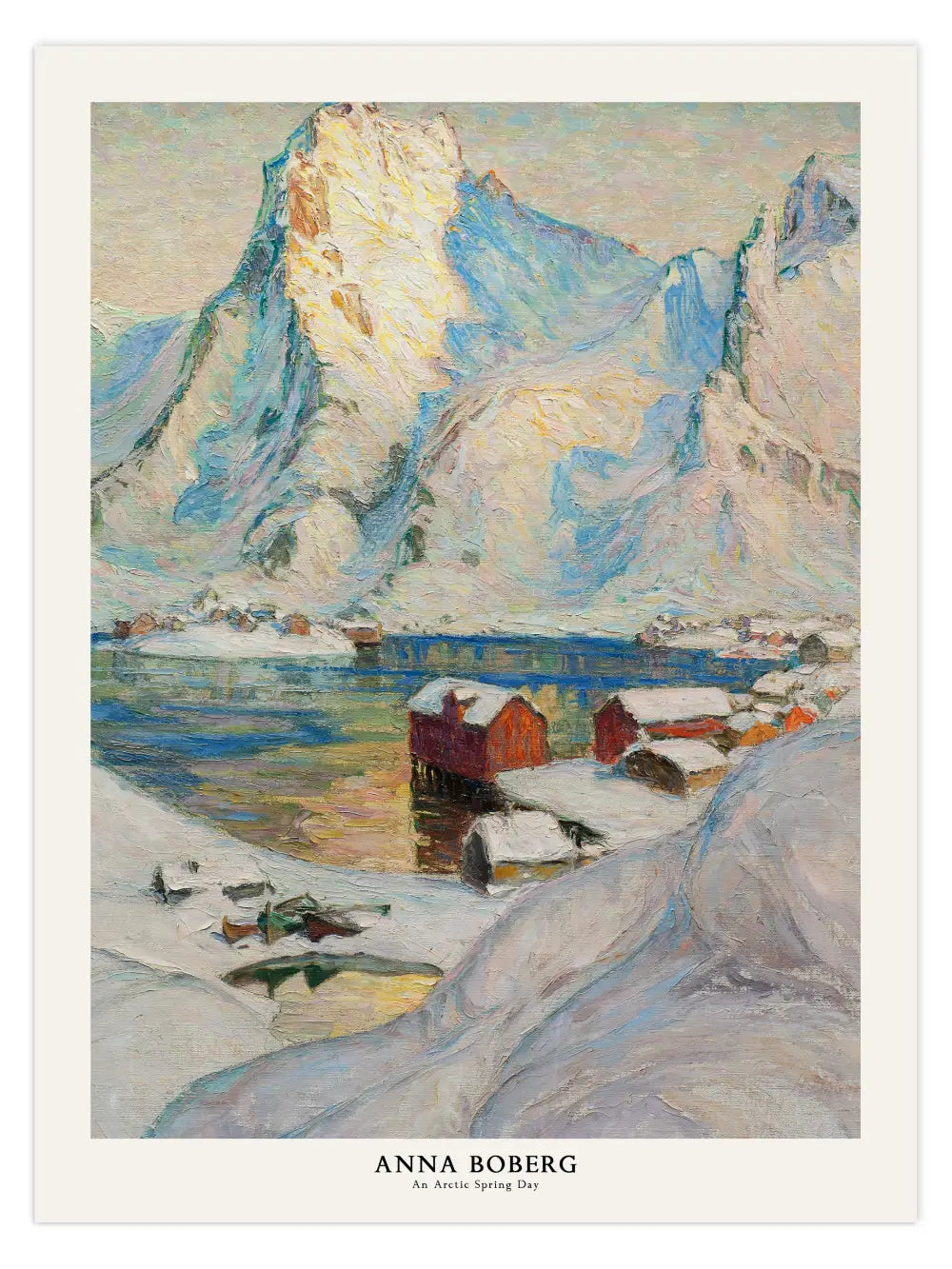 Anna Boberg - Ein arktischer Frühlingstag Poster