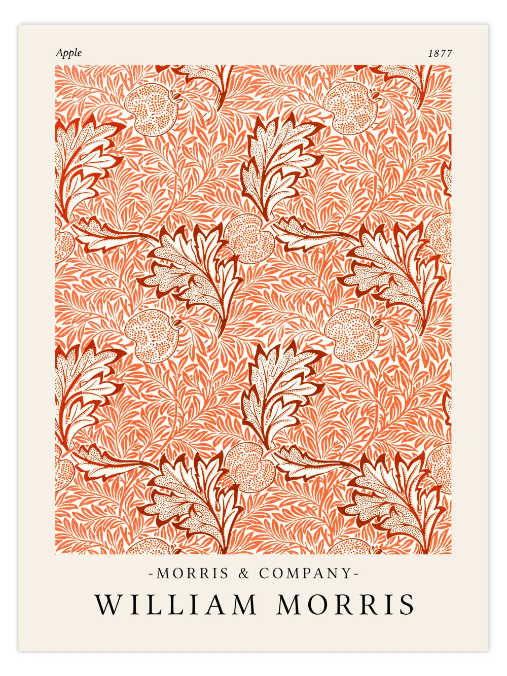 William Morris - Apple Poster