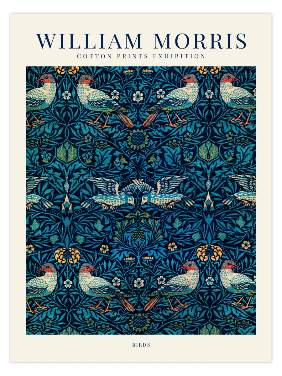 William Morris - Birds Poster