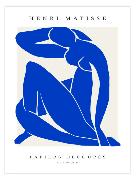 Blue Nude 2 Poster - Matisse