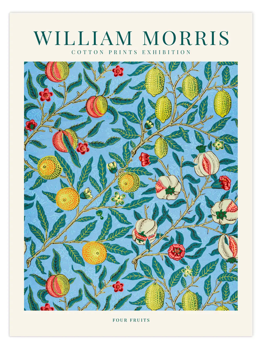 William Morris - Four Fruits Poster