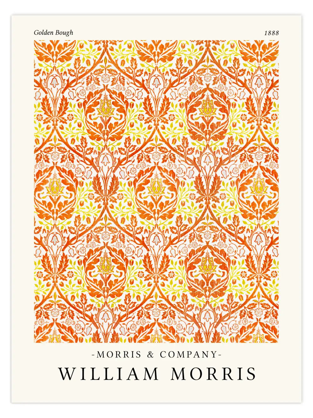 William Morris - Golden Bough Poster