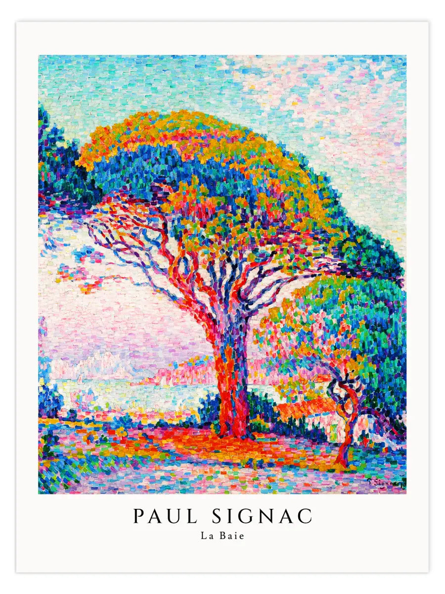 Paul Signac - Die Bucht Poster