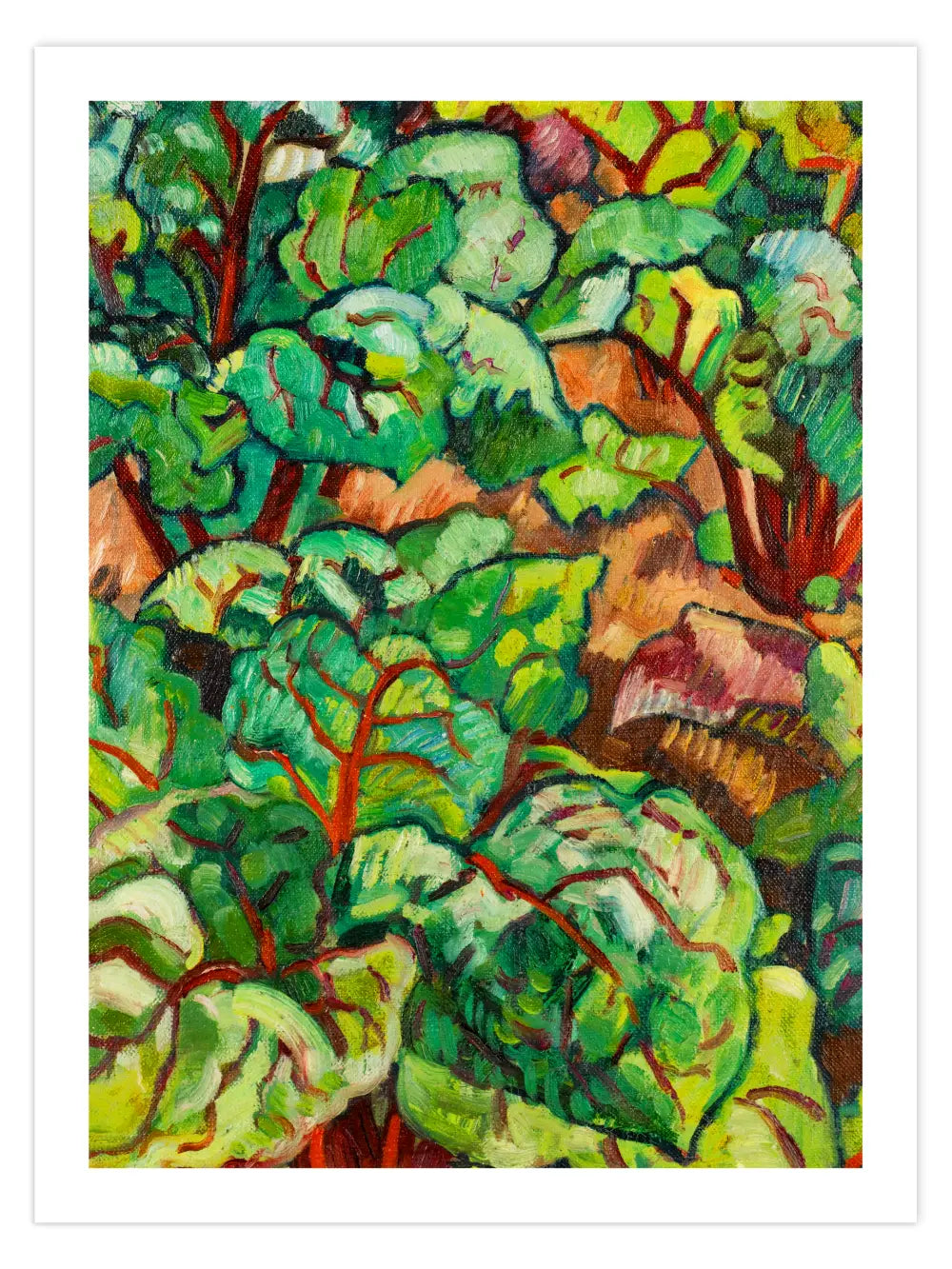 Louis Valtat - Grüne Pflanzen Poster