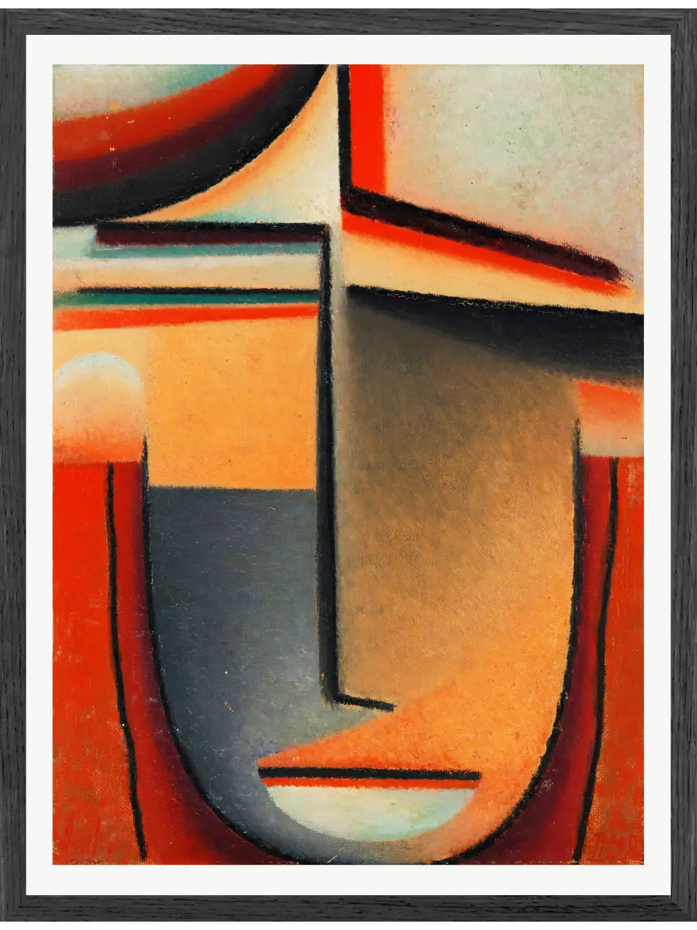 Alexej von Jawlensky - Abstrakter Kopf Nr. 2 Poster