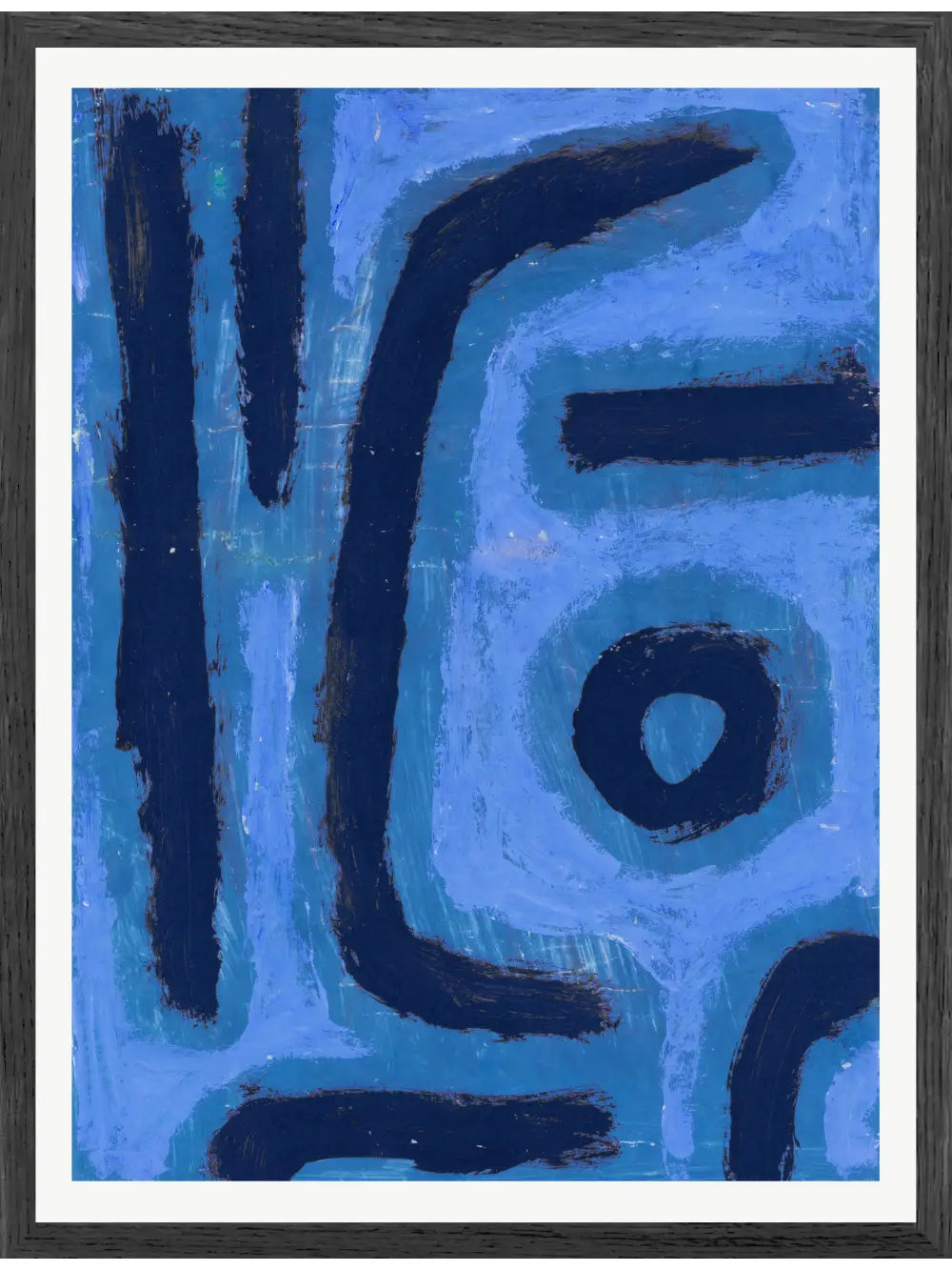 Paul Klee - Akkord für ein Blumentheater Poster