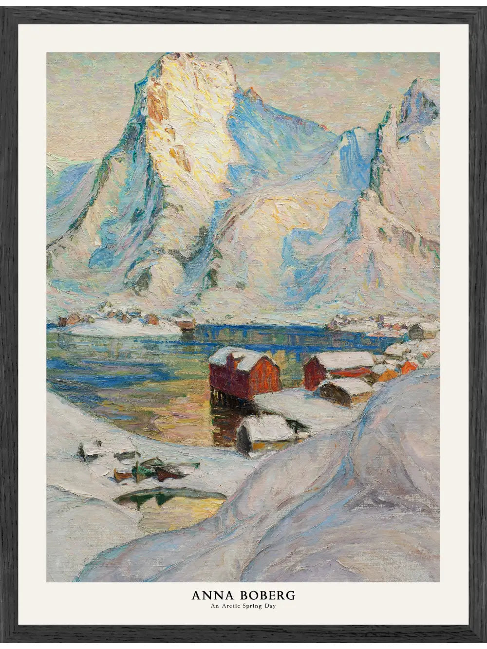 Anna Boberg - Ein arktischer Frühlingstag Poster