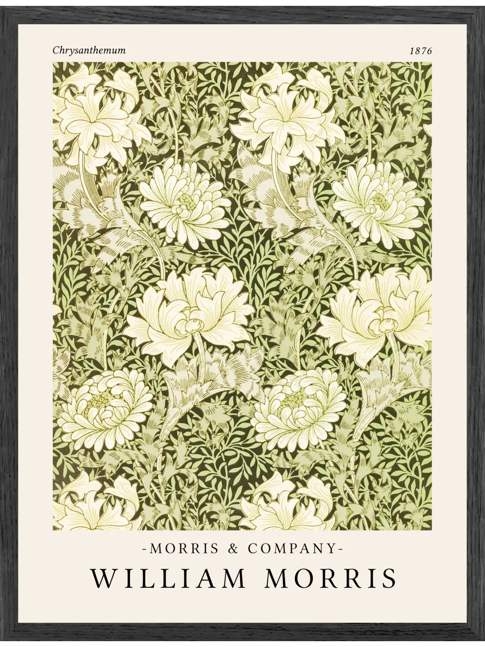 William Morris - Chrysanthemum Poster
