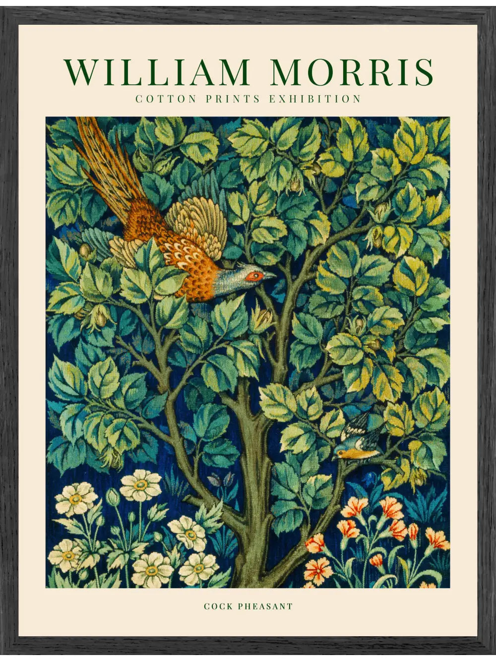 William Morris - Cock Pheasant Poster
