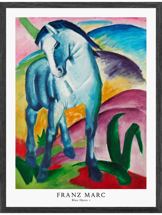Franz Marc - Blue Horse 1 Poster