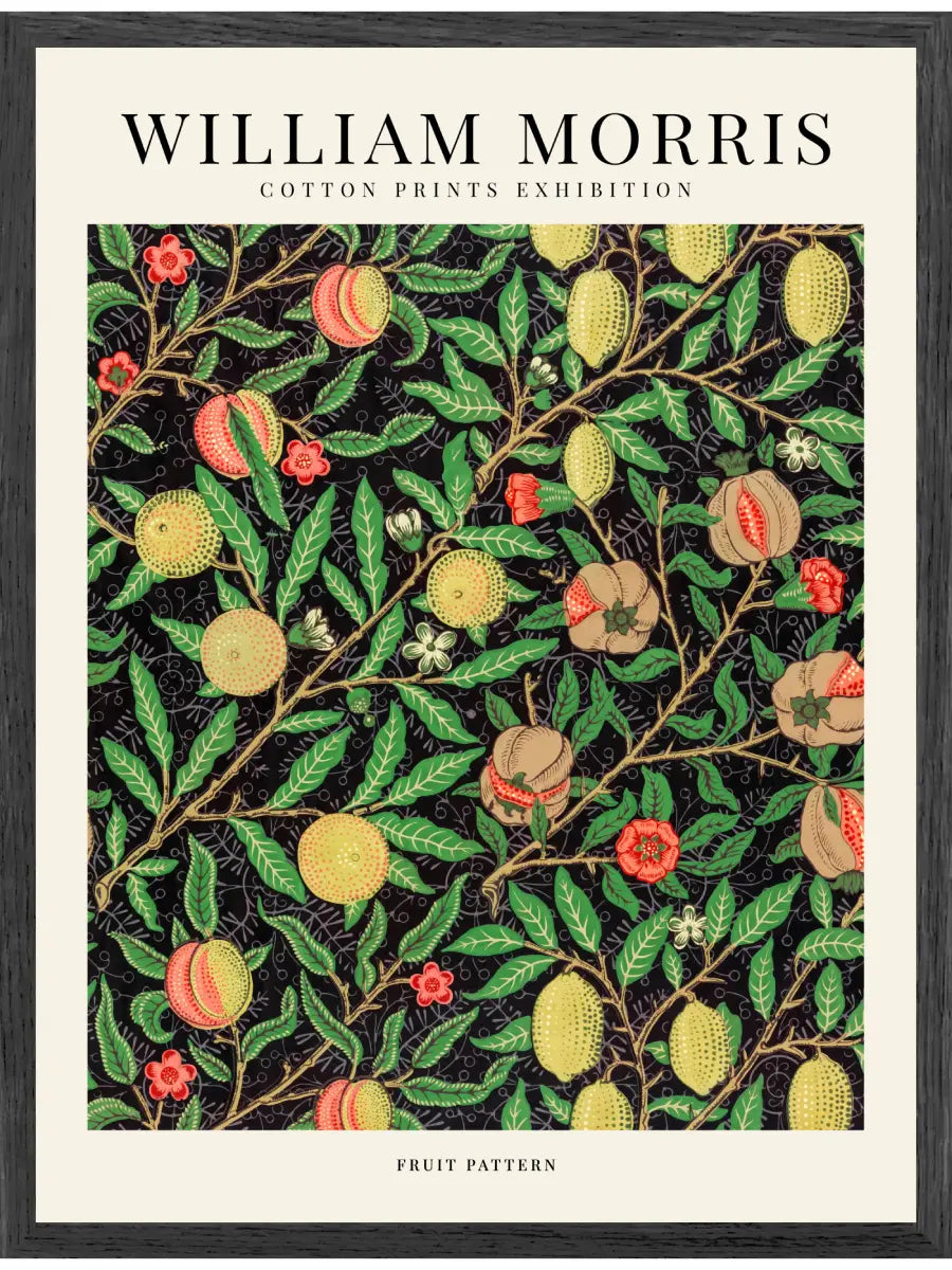 William Morris - Fruit Pattern Poster