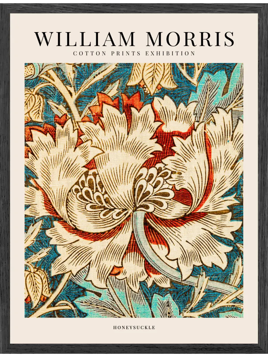 William Morris - Honeysuckle Poster
