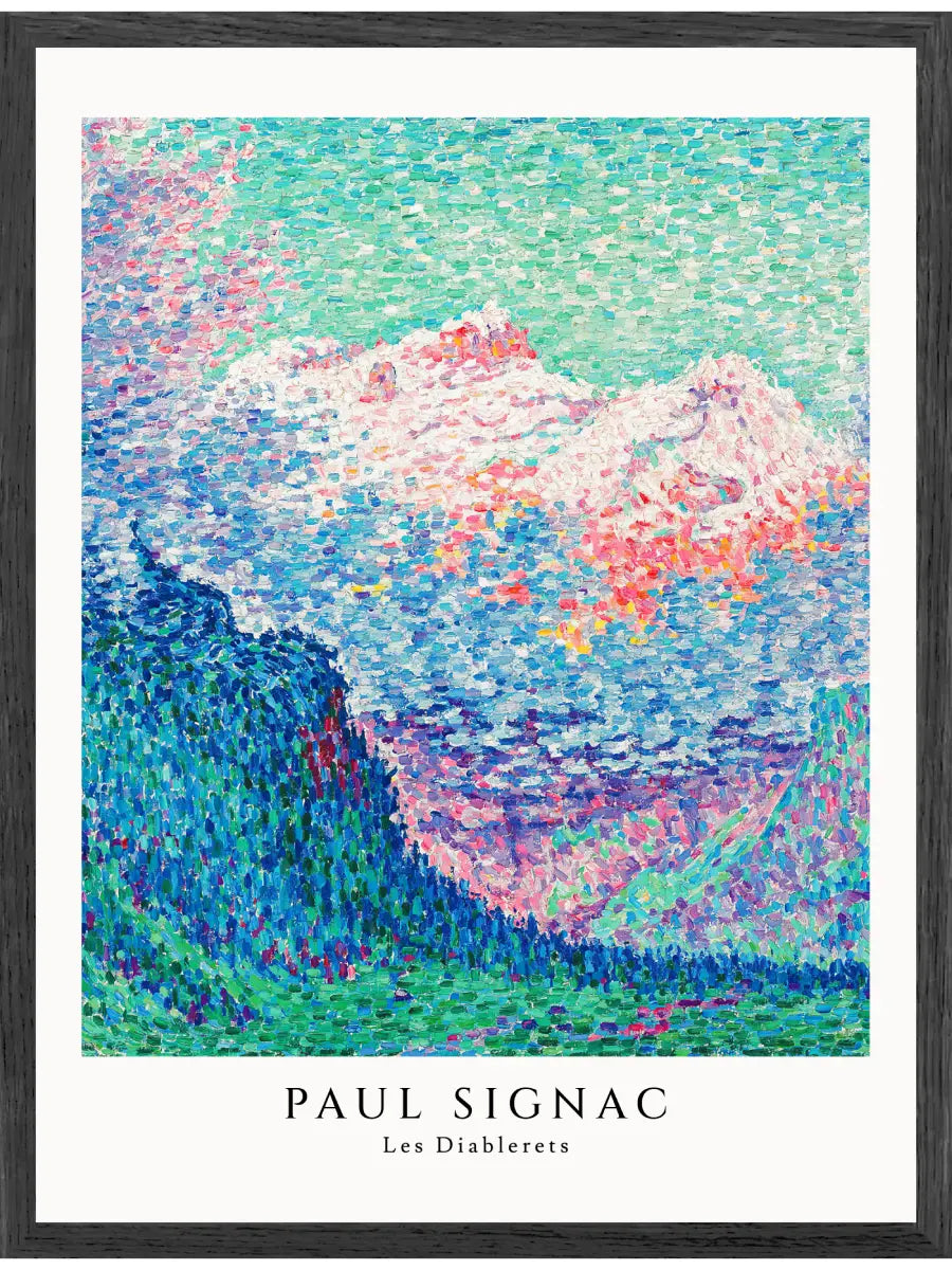 Paul Signac - Die Diablerets Poster