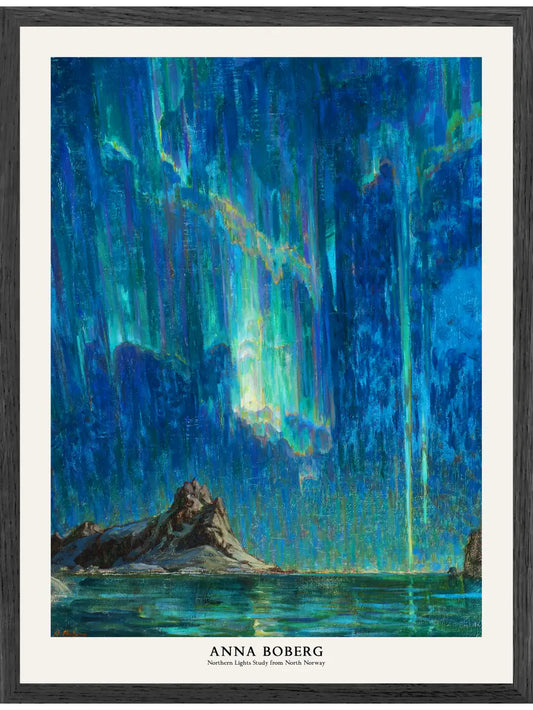 Anna Boberg - Nordlichter Studie in Norwegen Nr. 2 Poster
