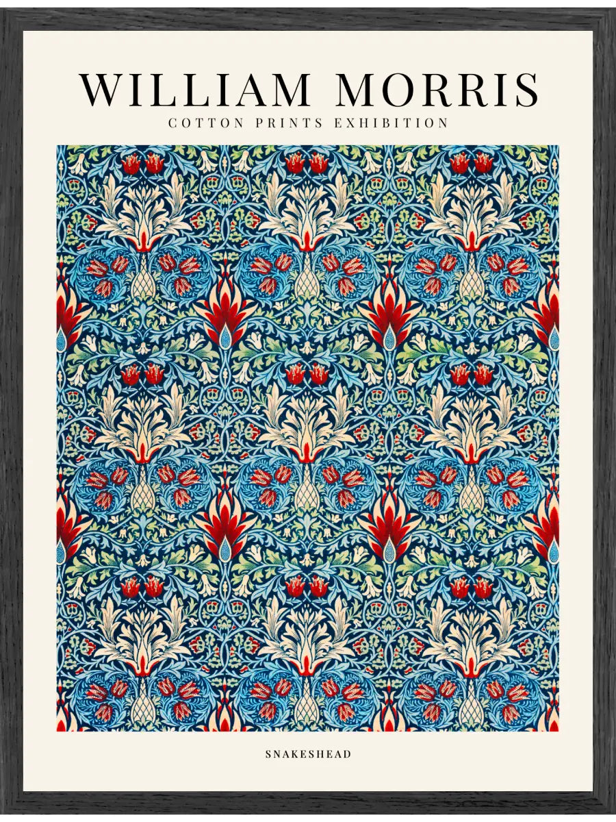 William Morris - Snakeshead Poster
