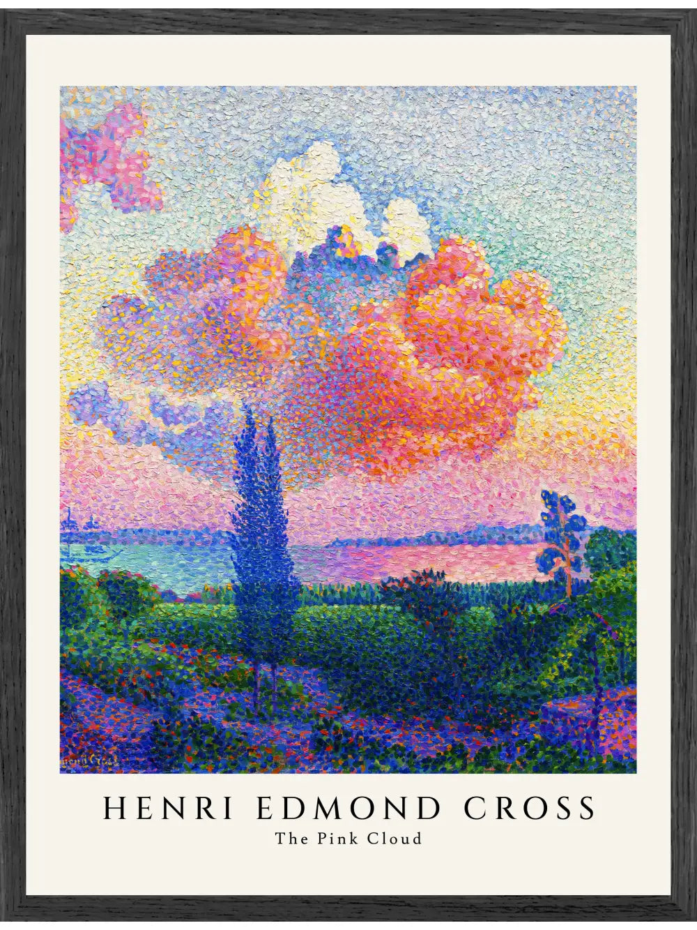 Henri-Edmond Cross - Rosa Wolke Poster