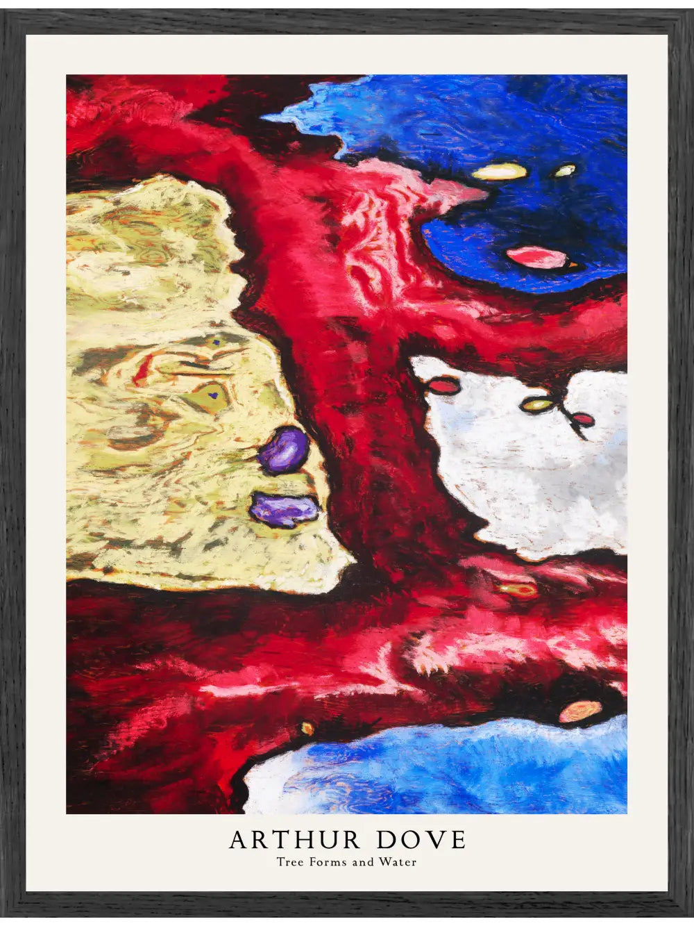 Arthur Dove - Tree Forms and Water Poster