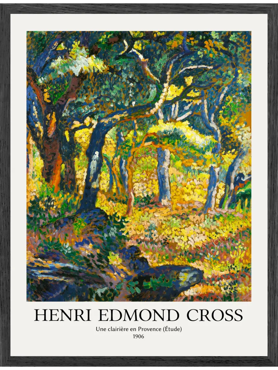 Henri-Edmond Cross - Hellseherin in der Provence Poster