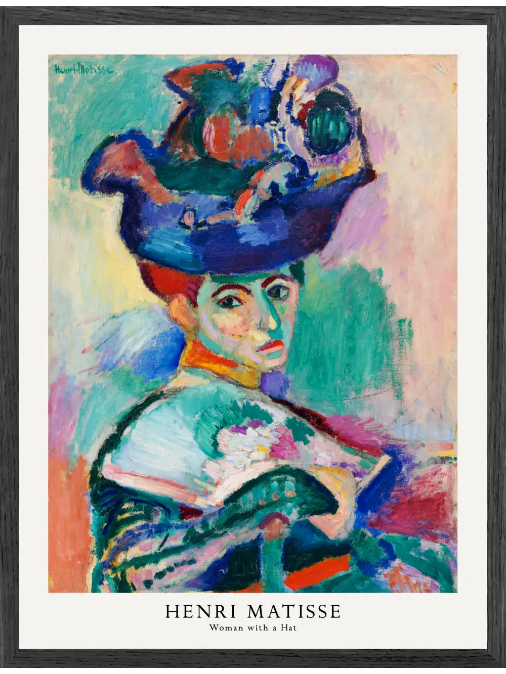 Henri Matisse - Woman with a Hat Poster