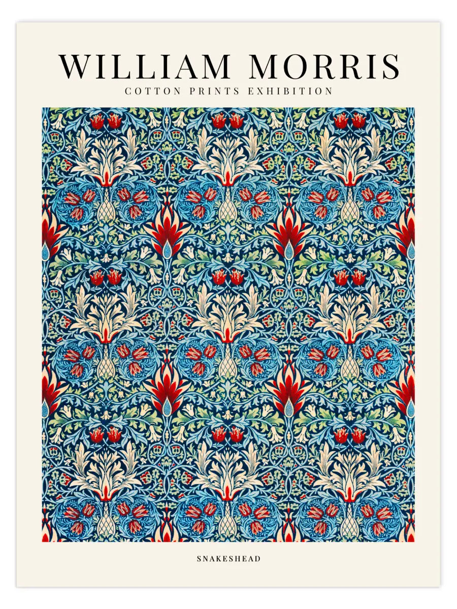 William Morris - Snakeshead Poster