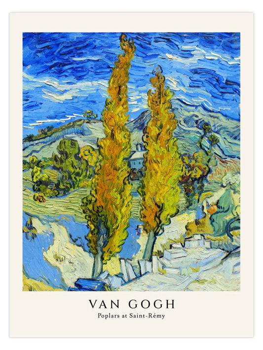 Vincent van Gogh - Pappeln Poster